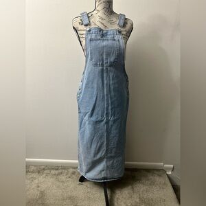 Denim Overall Dress